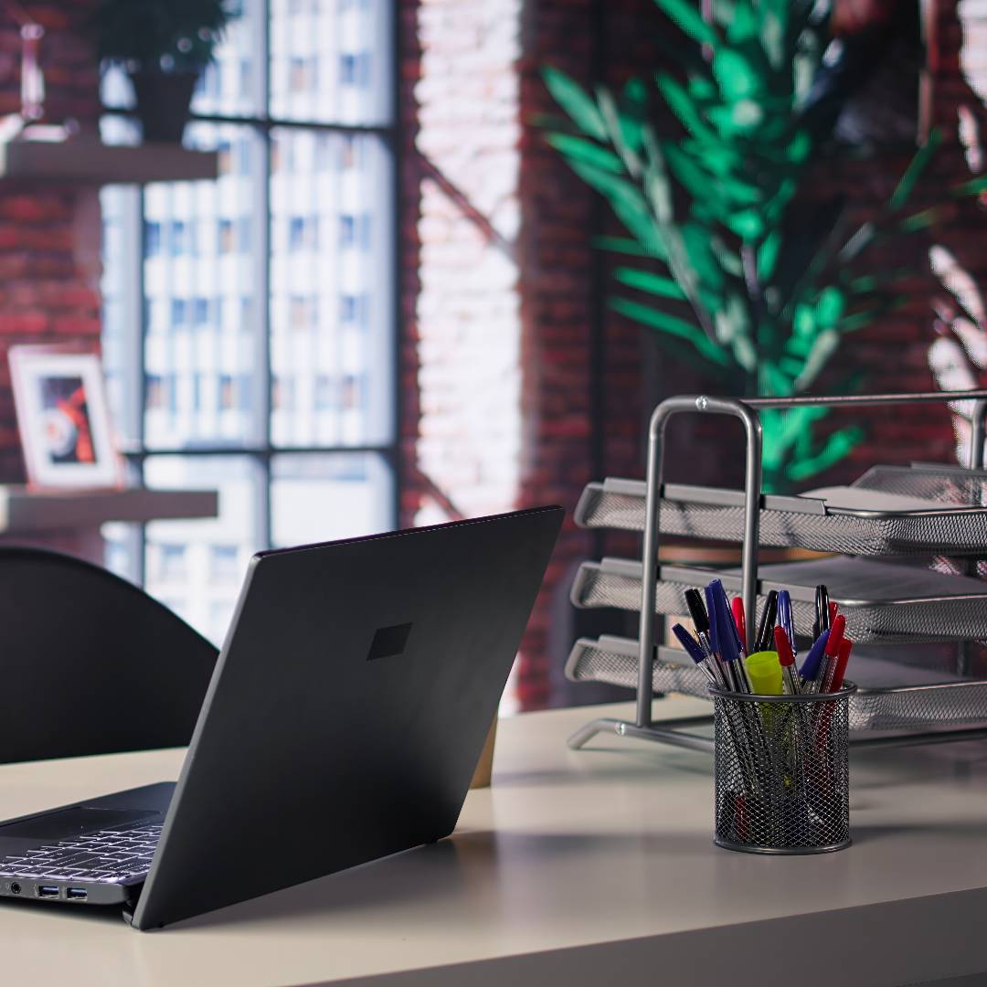 Consultants collaborating on documentation